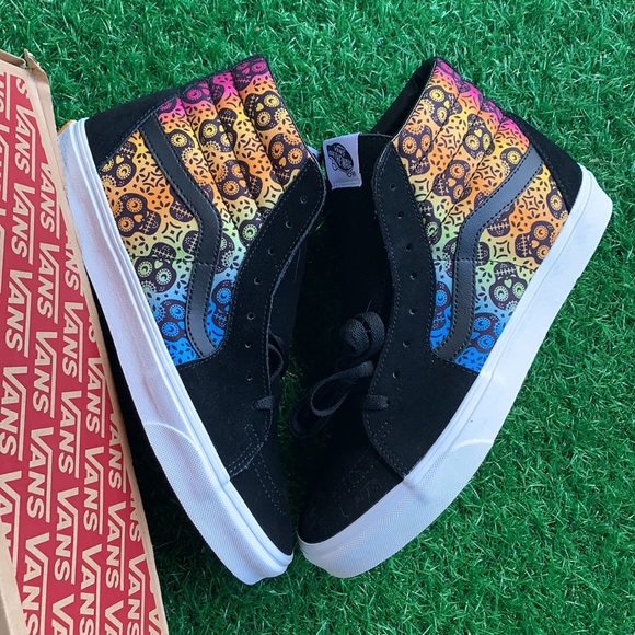 VANS SK8-Hi Dia De Los Muertos Bkmlt WMNS - Picture 15 of 16